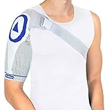 Nutrics | Aktiv Schulterbandage | Damen und Herren | Unterstützend am Schultergelenk | Designed in Germany (XL, Rechte Schulter)