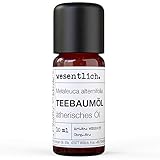 Teebaumoel - reines ätherisches Öl von wesentlich. - 100% naturrein aus der Glasflasche (10ml)