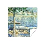 Poster - Die Seine bei Saint-Cloud - Edvard Munch - 75x75