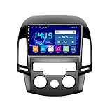 ZLYCZW 4G + 64G Android 10 Auto-GPS-Navigation für i30 2006-2011, Auto-Auto-Multimedia-Player-Sat-NAV-FM-AM-Empfänger, 9-Zoll-DSP-Einbaubildschirm + Carplay, 8 Kerne 3/4G + WiF