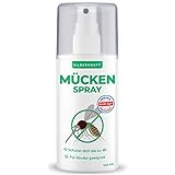 Silberkraft Mückenspray 100 ml ohne DEET, Mückenschutz Kinder & Baby geeignet, Haut-Spray, Anti-Mücken-Mittel, Abwehr und vertreiben, mit Zitronen-D