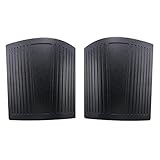 XIAOLI Insektenschild XXFF Gugel Seitenabdeckungen Eckenschützer Gugel Body Armor Outer Kompatibel mit 07-17 Jeep-Wrangler -JK Außenzubehör Teile Auß