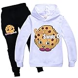 Cookie Swirl C Hose und Top Set für Kinder YouTube Gamer Tracksui tCookie Swirl C Merch für Jungen Mädchen, weiß, 9 - 10 J