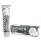 BIOMED,BIOBIOIXH, Biomed Super White Fluoridfreie Coconut Oil Toothpaste, 99 Prozent Natural Ingredients, 100g,