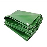 FFYN Tarp wasserdicht groß 3m x 6m, Tarps Heavy Duty wasserdicht, Persenning mit Ösen, Mehrzweckabdeckung tolles Zelt, für Dach, Camping, Outdoor, Terrasse. Regen oder S