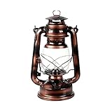 Petroleumlampe Hurricane Oil Lamp Burning Lantern - Petroleumlampe Vintage Petroleum Laterne Öllampe Tragbare Outdoor Camping Licht Hurricane Lamp