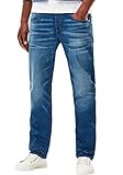 G-STAR RAW Herren 3301 Tapered Fit Jeans, Blau (Medium Vintage Aged 8453-4970), 34W / 30L