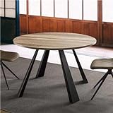 Runder Tisch, ausziehbar, 220 cm, Farbe: H