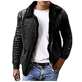 IILOOK Herren Herbst Winter Reine Farbe Lose Beiläufige Plüschjacke Herren Steampunk Frack Mantel Gothic Gehrock Mittelalter Jacke Smoking Viktorianisch Renaissance M