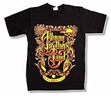 Allman Brothers Band Frame Tour 2009 Oakland Aspen Mens Graphic T Shirt Black