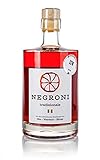 Negroni tradizionale (500ml) 28% Vol. Alk. - Genussvoller italienischer Aperitif -'Ready to Drink'