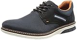 Rieker Herren 14412 Oxford-Schuh, blau / 14, 46 EU