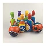 Bowling-Set 8 Teile/Satz Weiche Pu Bowling Flasche Ballspiel Niedliche Cartoonform Fü