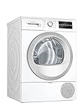 Bosch WTR874WIN Serie 6 Wärmepumpen-Trockner, 8 kg, Sensitive Drying Syste textilschonende Trommelstruktur, AutoDry optimale Trocknung, EasyClean einfache Filterreinigung, Endezeitvorw