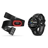 Garmin Forerrunner 735 XT Run Bundle - GPS-Multisportuhr mit HRM Run Brustgurt für Läufer und Triathleten, mit Laufeffizienzwerten, umfangreichen Trainingsfunktionen, Herzfrequenzmessung am Handgelenk