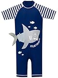 Harry Bear Jungen Badeanzug Hai Blau 116