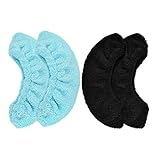 BESPORTBLE 2 Paar Kufenschoner für Schlittschuhe elastisch Eiskunstlauf Kufenschoner für Kinder (schwarz + blau)
