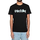 IRIEDAILY Herren T-Shirt aus Bio-Baumwolle - No Matter 4 Tee in Black, M