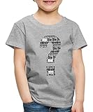 Spreadshirt Die DREI Fragezeichen Kids Logo Schwarz Weiß Kinder Premium T-Shirt, 134-140, G