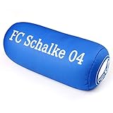 MarkenMerch Reisekissen FC Schalke 04', 35 cm, Blau Mit Logo Und Schriftzug