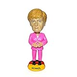 Fabbro Teresa Promotion Figur Angela Merkel, Reproduktion aus Kunstharz, 100 % handbemalt, Höhe 20