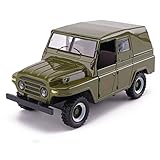 Auto-Modell-Simulation Legierung Modell SUV Model Car kann for Auto-Familien-Dekoration verwendet Werden (Color : Green)