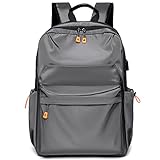 FORRICA Rucksäcke Herren mit USB Ladeanschluss Jungen Schulrucksack 15.6 Zoll Laptop Groß Wasserdicht Rucksack für Schule Arbeit Business Reisen G