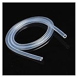 Flexibler Schlauch 1 stück flexible flexible lebensmittelqualität silikonrohr transparenter silikonkautschukschlauch durchmesser gummischlauch Flexibel (Size : 2x4mm)