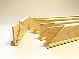 Leere Keilrahmen Holzleisten 2cm Profil Selbst Zusammenbauen In Vielen Varianten Ohne Leinwand (50 x 40 cm)