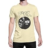 Fun Herren T-Shirt Aufdruck Statement Sarkasmus Tshirt Kurzarm Oberteil für Männer lustiges Shirt aus Baumwolle Regular Fit Gr. S - XXXXXL (Anis Flower Gelb, S)