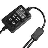 NICREW Aquarium Timer, Doppelkanal Aquarium Licht Dimmer für Aquarium Lamp LED, Beleuchtungssteuerungs-T