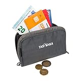 Tatonka Geldbeutel Big Plain Wallet - Geldbörse mit mehreren Kartenfächern und Kleingeldfach - 13 x 9 x 2 cm - Damen und Herren - titan grey