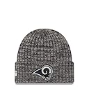 New Era Los Angeles Rams Beanie NFL 2019 On Field Crucial Catch Knit Graphite - One-S