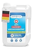 Patronus Giardien-Wischkonzentrat für Haustiere zur Desinfektion von Fußböden - 2 Liter Desinfektionsmittel zur Reinigung von Oberflächen gegen Giardien, Viren, Bakterien &