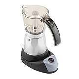 Elektrische Kaffeemaschine, 300 ml / 6 Tassen Abnehmbare Home Kitchen Mokkakanne, Kaffeemaschine Kanne, für Kaffeeliebhab