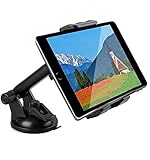 Linkstyle Kfz Tablette Halterung Universal Armaturenbrett Windschutzscheiben Auto Handyhalter 360° Schwenken mit Saugnapf Kompatibel mit Samsung Galaxy/iPad Mini/iPad/iPad Pro/iPhone (4-11 Zoll)