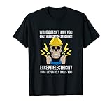 Lustiges Elektriker-Geschenk für Elektrotechniker. T-S