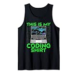 Das ist mein Coding Shirt Coder Full Stack Entwickler Web Dev Tank Top