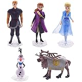 CYSJ 5 pcs Frozen Cake Topper Mini Figuren Set Frozen Kuchen Dekoration Geburtstags Party liefert Ornamente Cake Topper Party Dekoration Lieferung