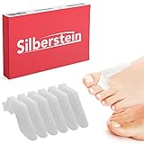 [Klinisch getestet] 6x Hallux Valgus Zehenspreizer - Aus Softgel Silikon - Hohe Lebensdauer - Schienen Zur Korrektur Bei H