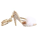 VALICLUD 1pc High-Heels Schuhe Design Anhänger Strass King Ring Tasche Hängende Dek