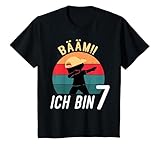 Kinder Dabbing Geburtstagsshirt 7 Jahre Jungs 7. Geburtstag T-S