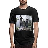Twilight Saga Breaking Dawn Men's T-Shirt Fashion Short Sleeve Black