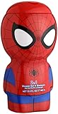 Spiderman Duschgel & Shampoo − 3D Figur mit tollem Duft, für Kinder und Erwachsene (400 ml)