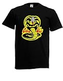 T-Shirt - Cobra Kai (Schwarz, L)