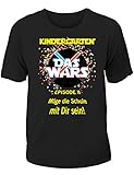 T-Shirt Einschulung/Schulanfang: Kindergarten Das Wars - Möge die Schule mit Dir S