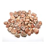 Natürliche Dekoration Natürlicher Sonnenstein Trommelsteine ​​Bulk Healing Kristalle Reiki Poliert Edelstein Edelstein Rohe Aquarium Dekoration Mineralien für Schmuck ( Color : Sunstone , Size : 100 )