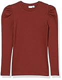 NAME IT Mädchen NKFKABEXI LS Slim TOP NOOS T-Shirt, Spiced Apple, 146-152