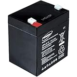 akku-net® Bleiakku -Ersatz für FIAMM Typ FG20451 12V 4,5Ah, 12V, L