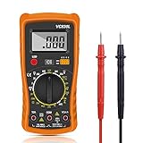 Digital Multimeter, Multimeter Messgeräte Digitales Voltmeter Amperemeter Ohmmeter, Multimeter Voltmeter Spannungsmesser Stromprüfer Widerstand Elektronisches Messgerät mit LCD-Anzeig